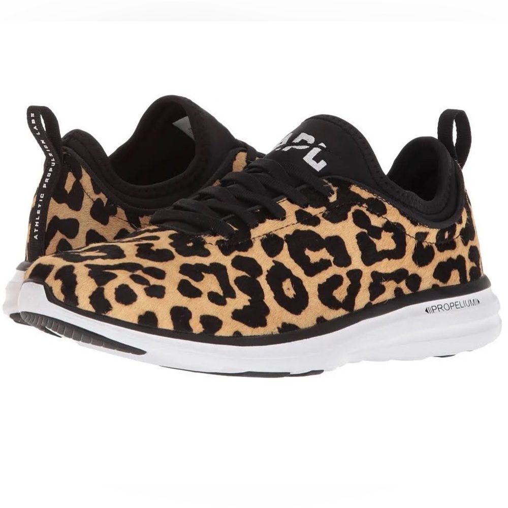 APL Leopard TechLoom Phantom Sneakers in Leopard/Black/White,